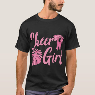 T-shirt Fille de pom-pom girl Cheerleader Femmes Applaudis