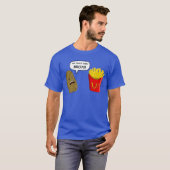 T-shirt fille de pommes de terre (Devant entier)
