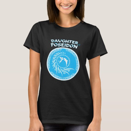T-shirt Fille De Poseidon Swim Team (Devant)