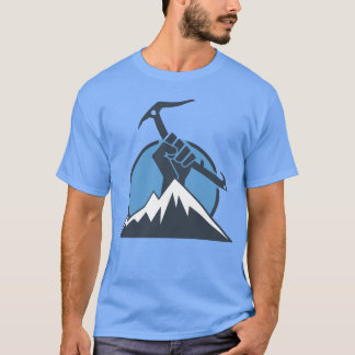 T-shirt Fille de puissance d'escalade de glace