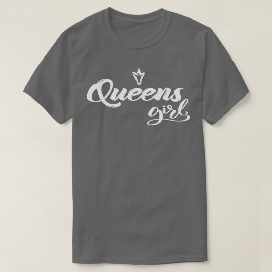 T-shirt Fille de Queens New York 2 (Design devant)
