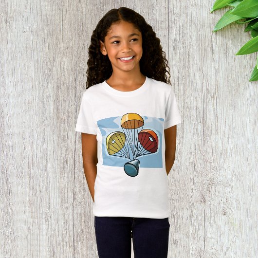T-shirt fille de retour de vaisseau spatial