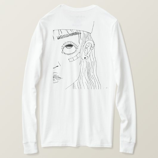 T-shirt Fille de Sk8er (Design dos)
