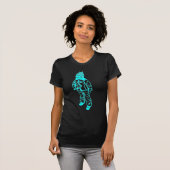 T-shirt Fille de ski (Devant entier)