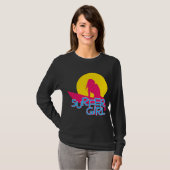 T-shirt Fille de surfer (Devant entier)