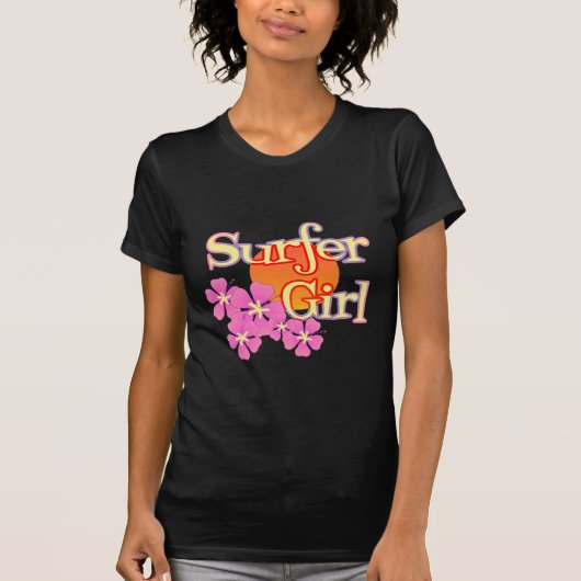 T-shirt Fille de surfer (Devant)