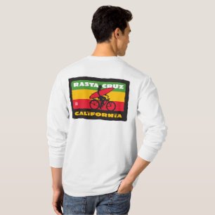 T-shirt Fille de surfer de Rasta Cruz de Stephen Hosmer