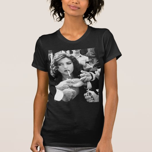 T-shirt Fille de tabagisme (Devant)