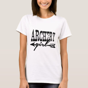 T-shirt Fille de tir à l'arc