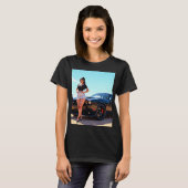 T-shirt fille de voiture (Devant entier)