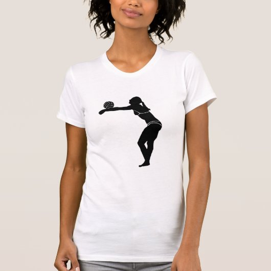 T-shirt Fille de volleyball II (Devant)