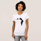 T-shirt Fille de volleyball II (Devant entier)