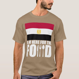 T-shirt Fille de voyage de nourriture de souvenir d'Égypte