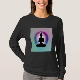 T-shirt Fille de yoga Femme Salutation du Soleil Méditatio