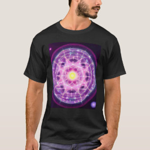 T-shirt Fille de yoga Femme Salutation du soleil Méditatio