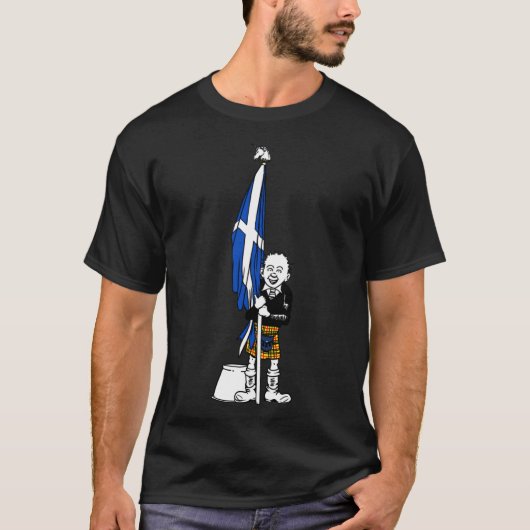 T-shirt Fille d'Écosse la Brave (Devant)