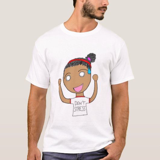 T-shirt Fille d'effort (Devant)