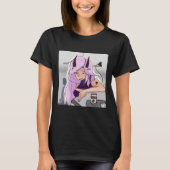 T-shirt fille démon minuscule Anime (Devant)