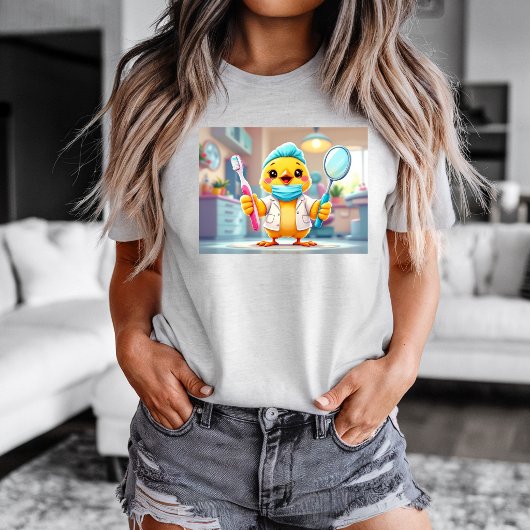 T-Shirt Fille Dentiste
