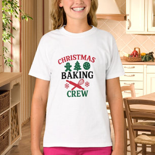 T-shirt Fille d'équipage de cuisine de Noël