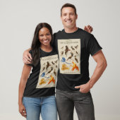 T-shirt Fille des oiseaux de Kanto (Unisexe)
