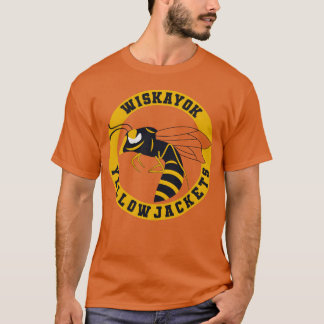 T-shirt Fille des Wiskayok Yellowjackets