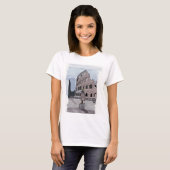 T-shirt Fille devant le Colisée. (Devant entier)