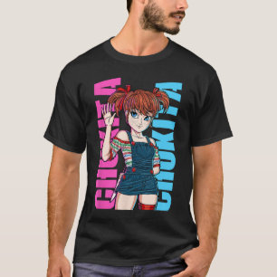 T-shirt Fille d'horreur Film Monstre Anime Manga Halloween