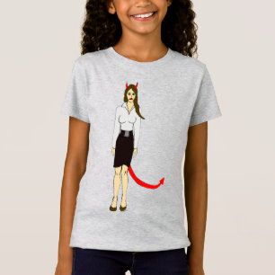 T-Shirt fille diable
