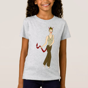 T-Shirt fille diable