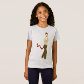 T-Shirt fille diable (Devant entier)