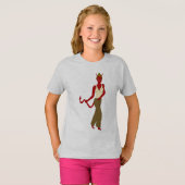 T-shirt fille diable (Devant entier)