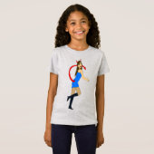 T-Shirt fille diable (Devant entier)