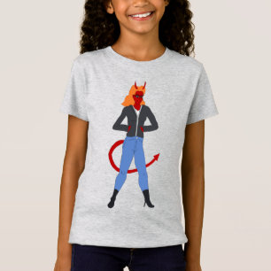 T-Shirt fille diable