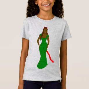 T-Shirt fille diabolique