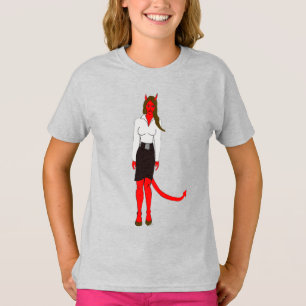 T-shirt fille diabolique