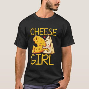 T-shirt Fille Drôle au Fromage Ringard