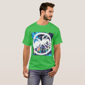T-shirt Fille drôle de Wind It Up (Devant entier)