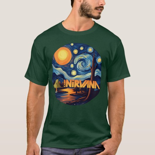 T-shirt Fille du camp Nirvana (Devant)