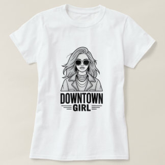 T-shirt Fille du centre-ville