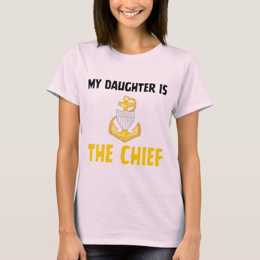 T-shirt Fille du chef des garde-côtes (Devant)
