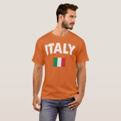 T-shirt Fille du drapeau italien (Devant entier)