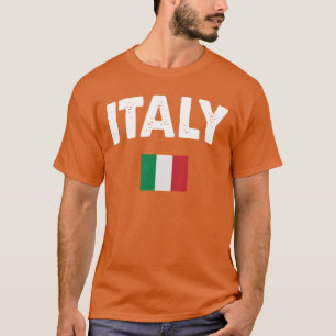 T-shirt Fille du drapeau italien