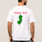 T-shirt Fille du Jersey (Dos)