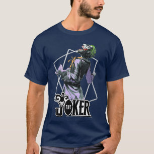T-shirt Fille du Joker ricanant maniaque de DC Comics Batm