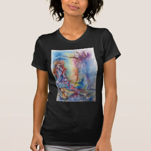 T-shirt FILLE DU LAC Arthurien Légendes Aquarelle