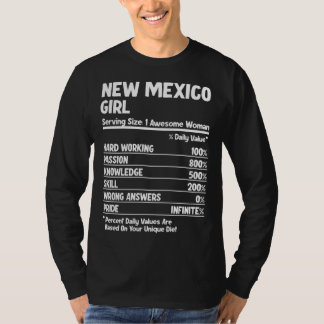 T-shirt Fille du Nouveau-Mexique
