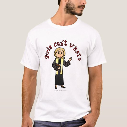 T-shirt Fille du pasteur de Blonde (Devant)