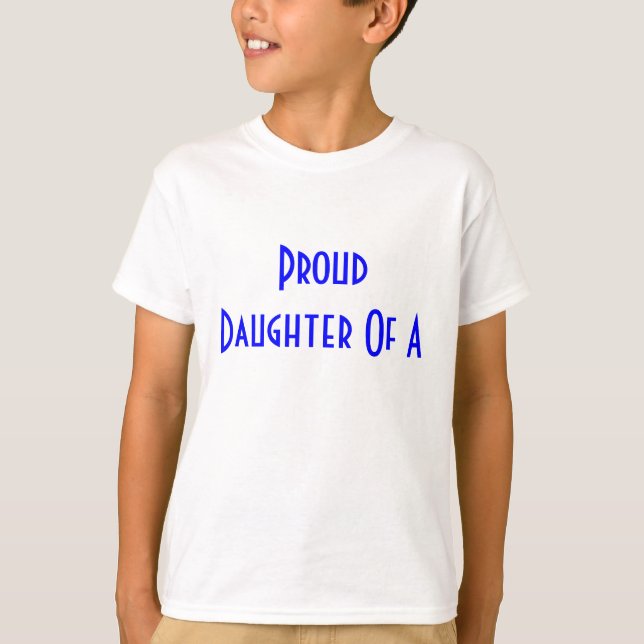 T-shirt Fille D'Une Super Maman (Devant)