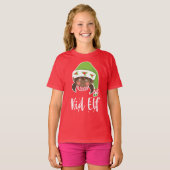 T-shirt Fille Elf Kid - Noël (Devant entier)